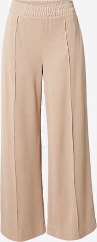 ESPRIT Wide Leg Bügelfaltenhose in Beige: predná strana