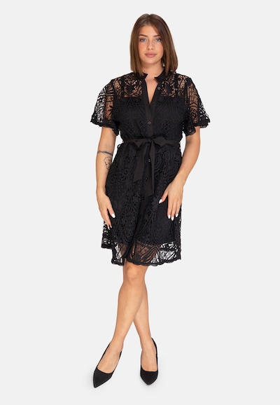 Abito in maglia in L Elara di colore nero, Visualizzazione prodotti