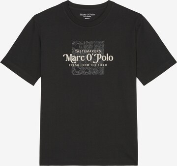 T-Shirt Marc O'Polo en noir : devant