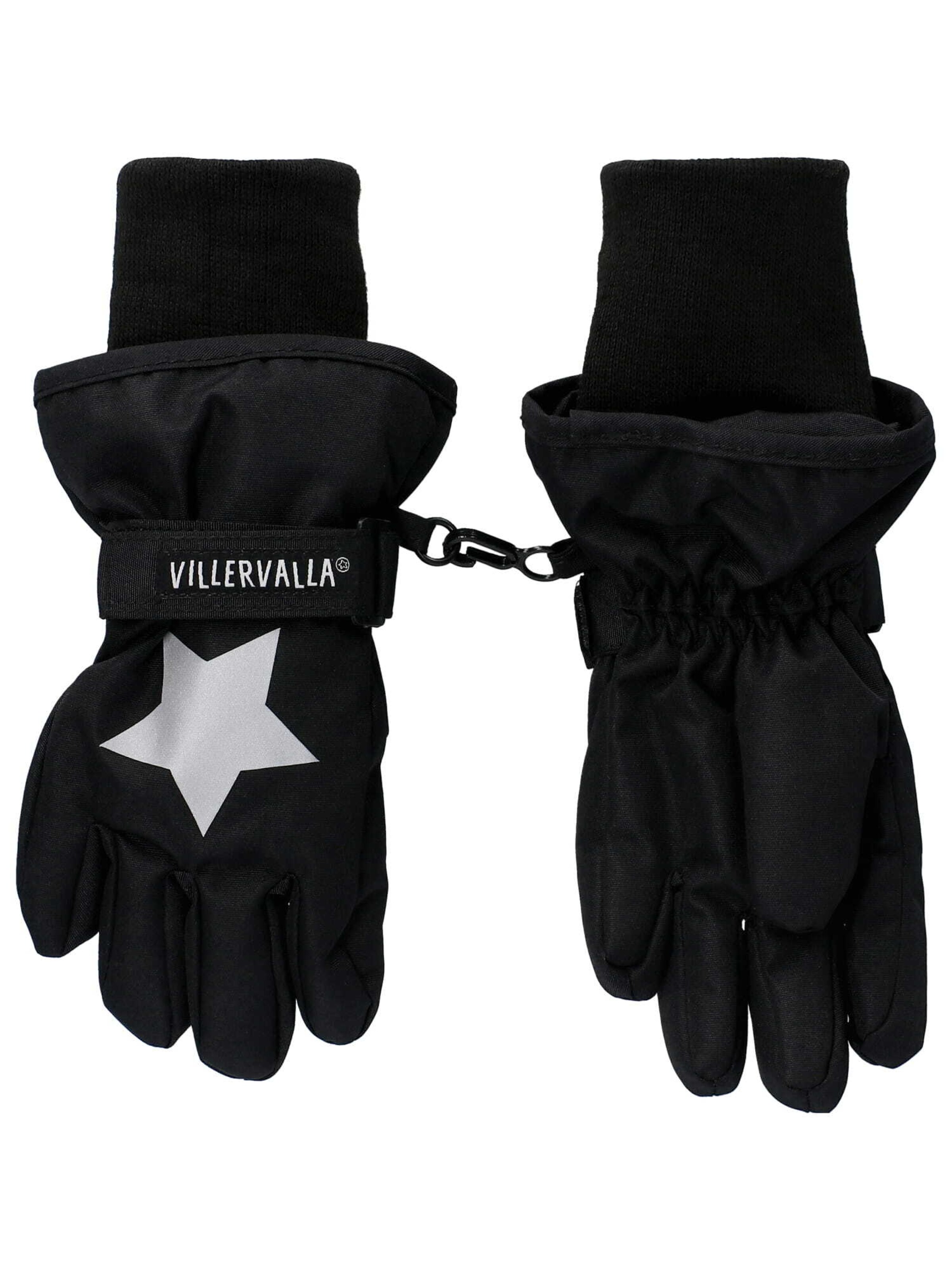 Villervalla Handschuhe in Schwarz: Vorderseite