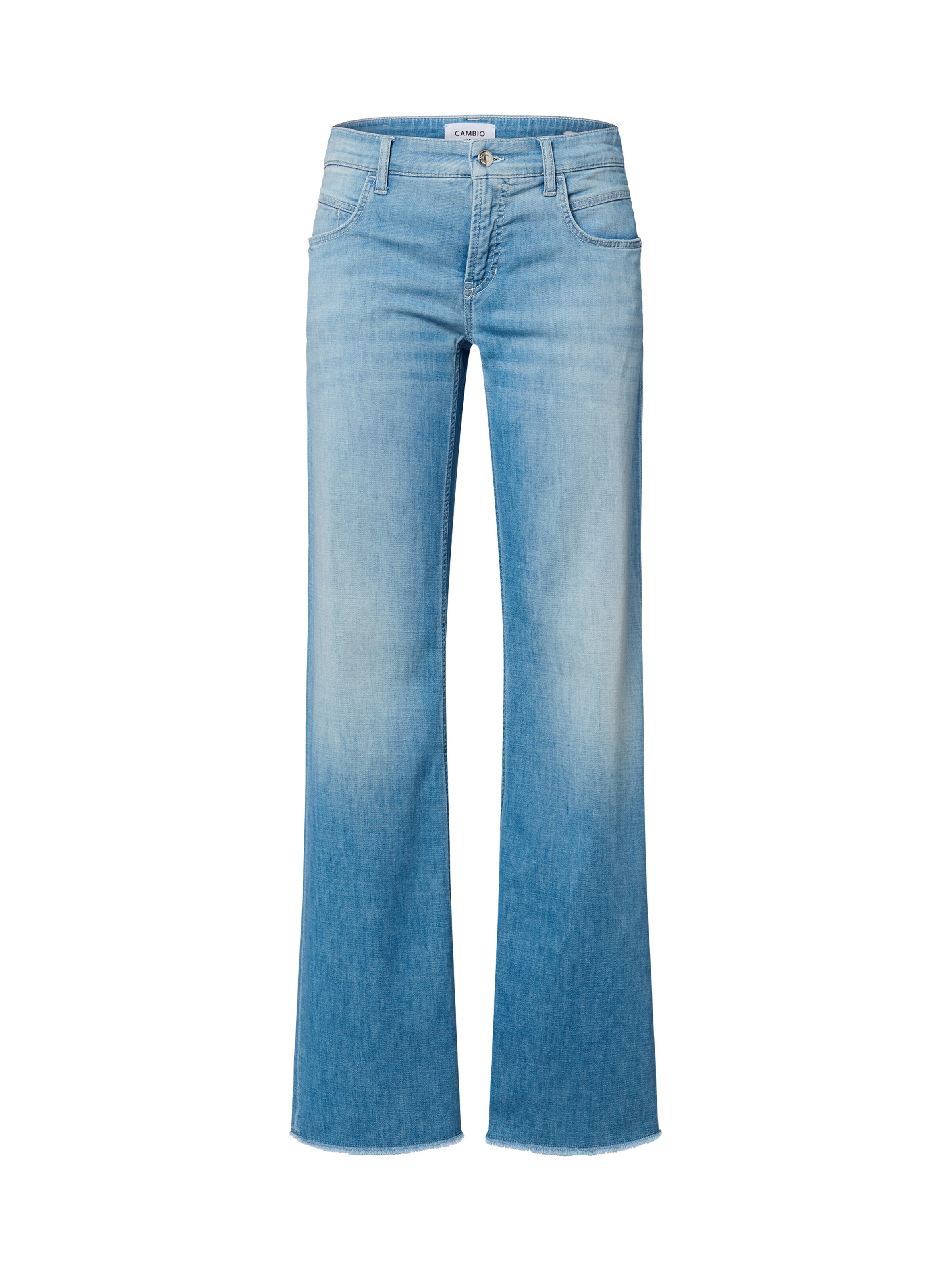 Cambio Regular Jeans ' Tess ' in Blue: front