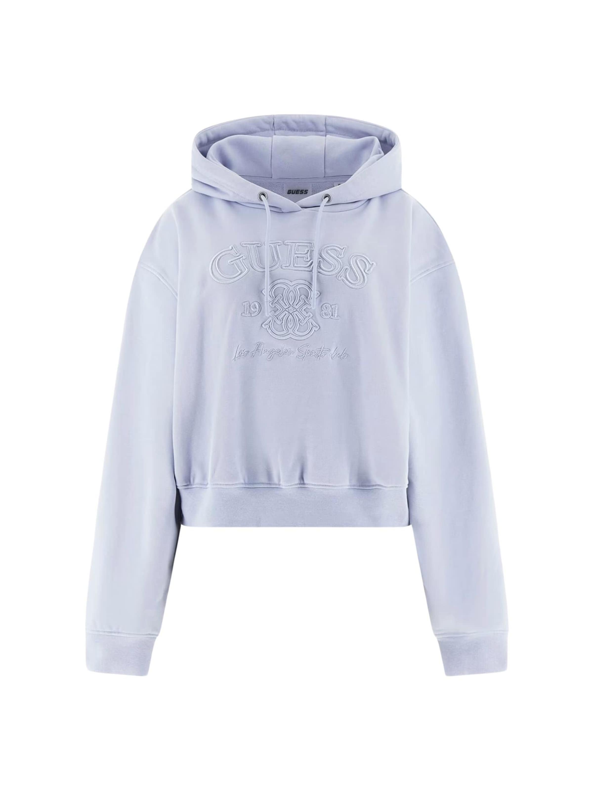 Sweat-shirt GUESS en bleu : devant