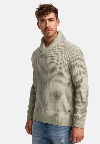 Pull-over 'Brockly ' INDICODE JEANS en gris