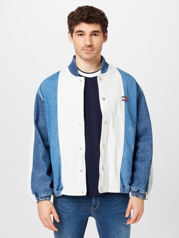 Tommy Jeans - Chaqueta de entretiempo en azul: frente