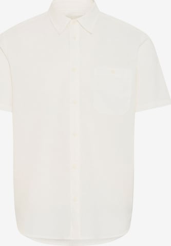 Chemise ' BHBAY LINEN ' BLEND en blanc : devant