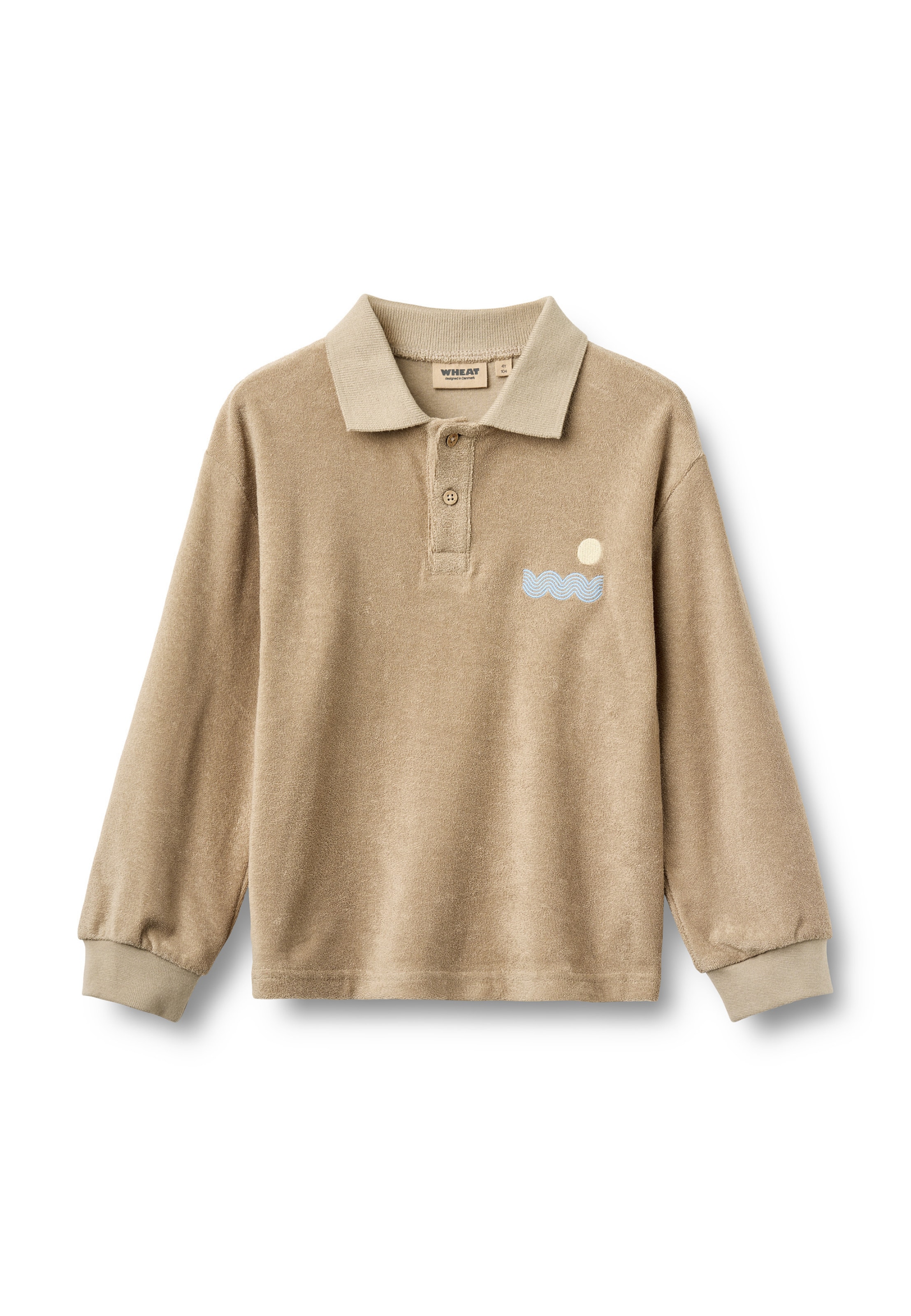 WHEAT - Camiseta 'Terry Theodor' en beige: frente