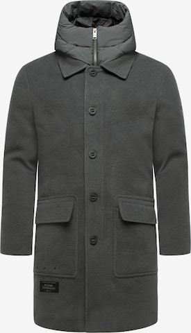 STONE HARBOUR Winterjas 'Thiagoo XX' in Grijs: voorkant