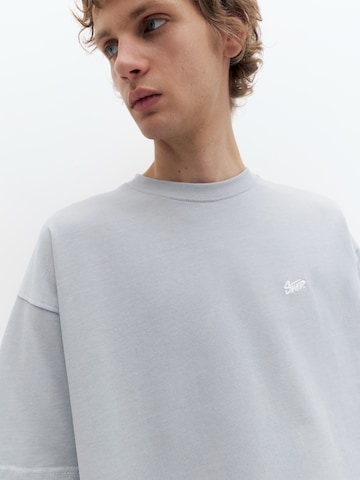 Maglietta 'STWD' di Pull&Bear in blu