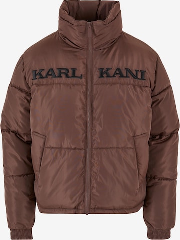 Veste d’hiver Karl Kani en marron : devant