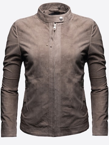 Crone Between-Season Jacket 'NEA' in Grey: front