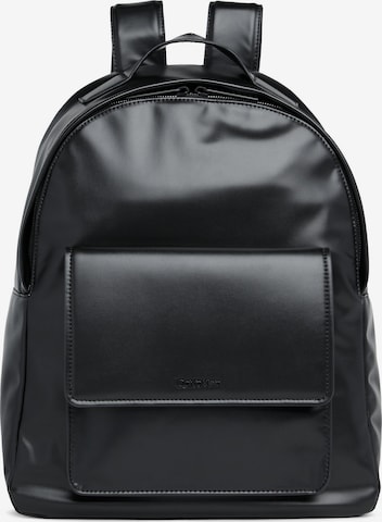 Calvin Klein Rucksack 'Minimal Focus' in Schwarz: predná strana