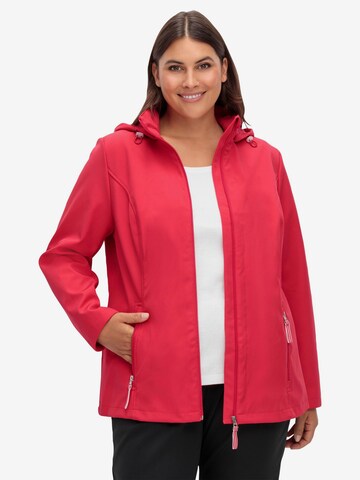 SHEEGO Performance Jacket in Red: front