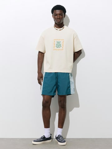 Pull&Bear Koszulka 'STWD COMMUNITY TRIPLE STAR' w kolorze beżowy