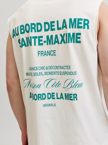 JACK & JONES Tričko 'JORCASSIS' - Biela