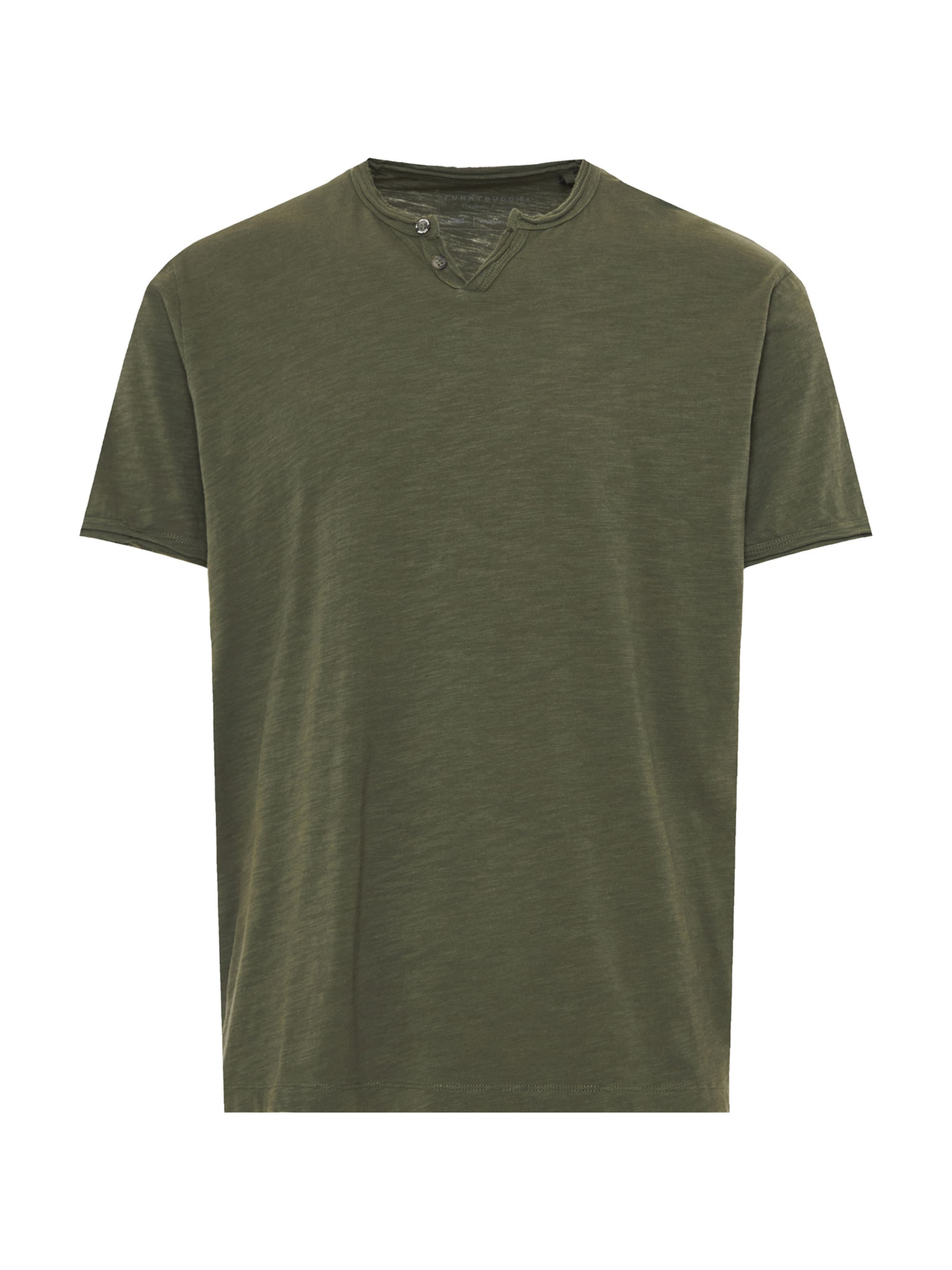 T-Shirt Funky Buddha en vert : devant