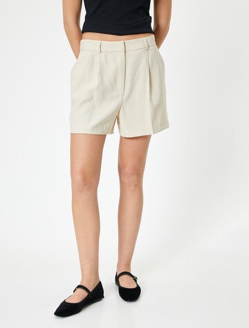 Koton Regular Trousers in Beige: front