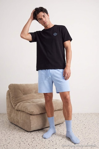 Trendyol Pyjamas kort i sort: forside