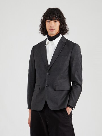 SELECTED HOMME Слим Пиджак 'SLHCEDRIC' в Серый: спереди