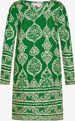 Robe Usha en vert : devant