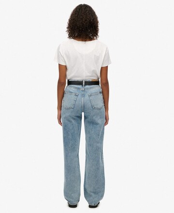 Wide Leg Jean Superdry en bleu