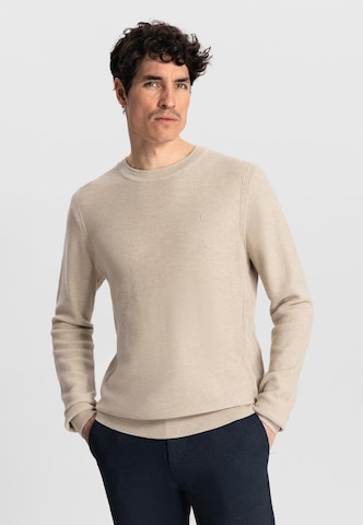 Dstrezzed Sweater 'The Mercury' in Beige: front