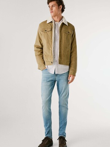 Pepe Jeans - Skinny Calças de ganga 'Finsbury' em azul