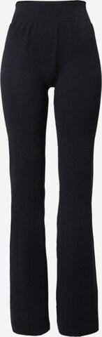 NU-IN Flared Leggings in Black: front