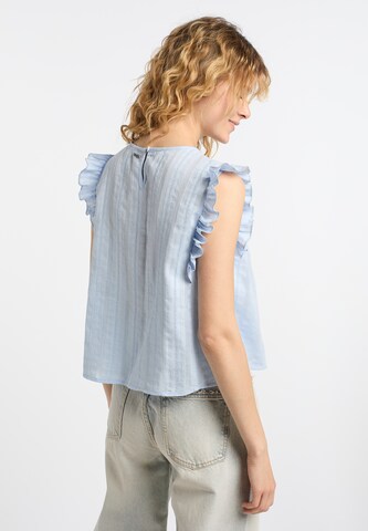 DreiMaster Vintage Bluse in Blau