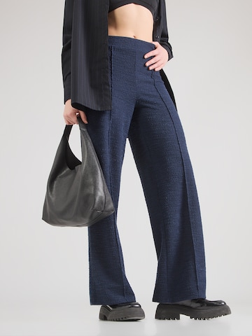 Wide leg Pantaloni 'VIAMYNA' di VILA in blu: frontale