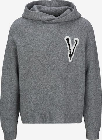 19V69 ITALIA Pullover 'Rco' in Grau: Vorderseite