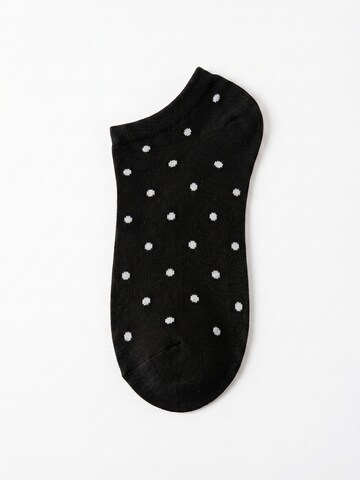 Millo Socken 'Happy Dots'‌‌‌‌‌‌‌‌ in Schwarz