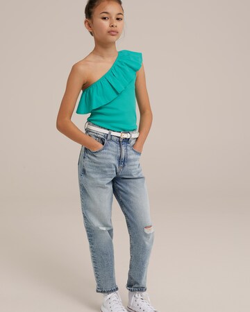 WE Fashion Shirt in Green