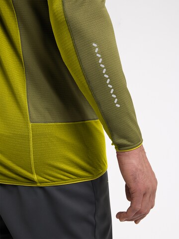 Haglöfs Athletic Fleece Jacket 'L.I.M Mid Fast' in Yellow