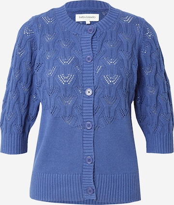 Lollys Laundry Strickjacke 'Mala' in Blau: predná strana