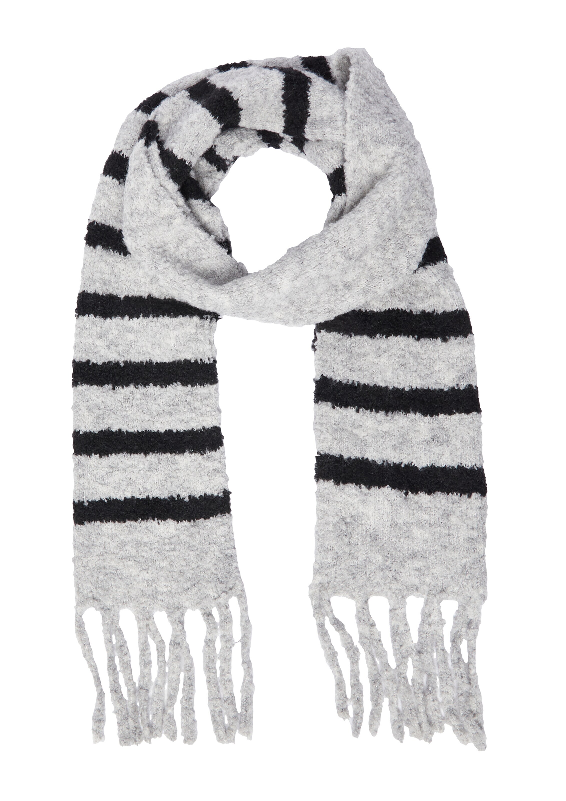 s.Oliver Schal in Grau: Vorderseite