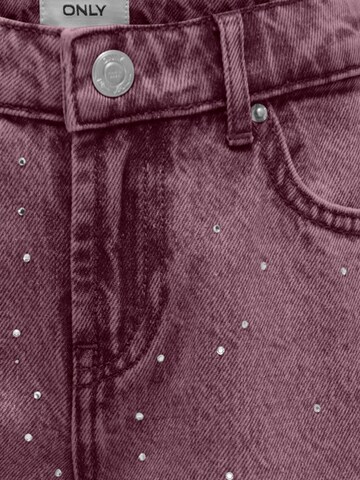 ONLY GIRLS regular Jeans i lilla