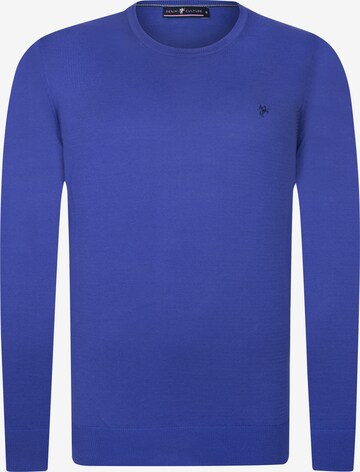 DENIM CULTURE Pullover 'MANNO' in Blau: predná strana