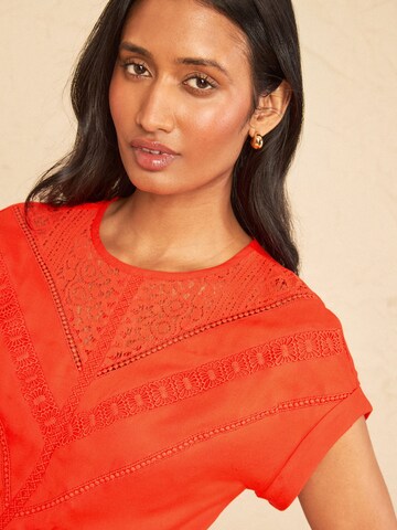 love & roses - Blusa en naranja