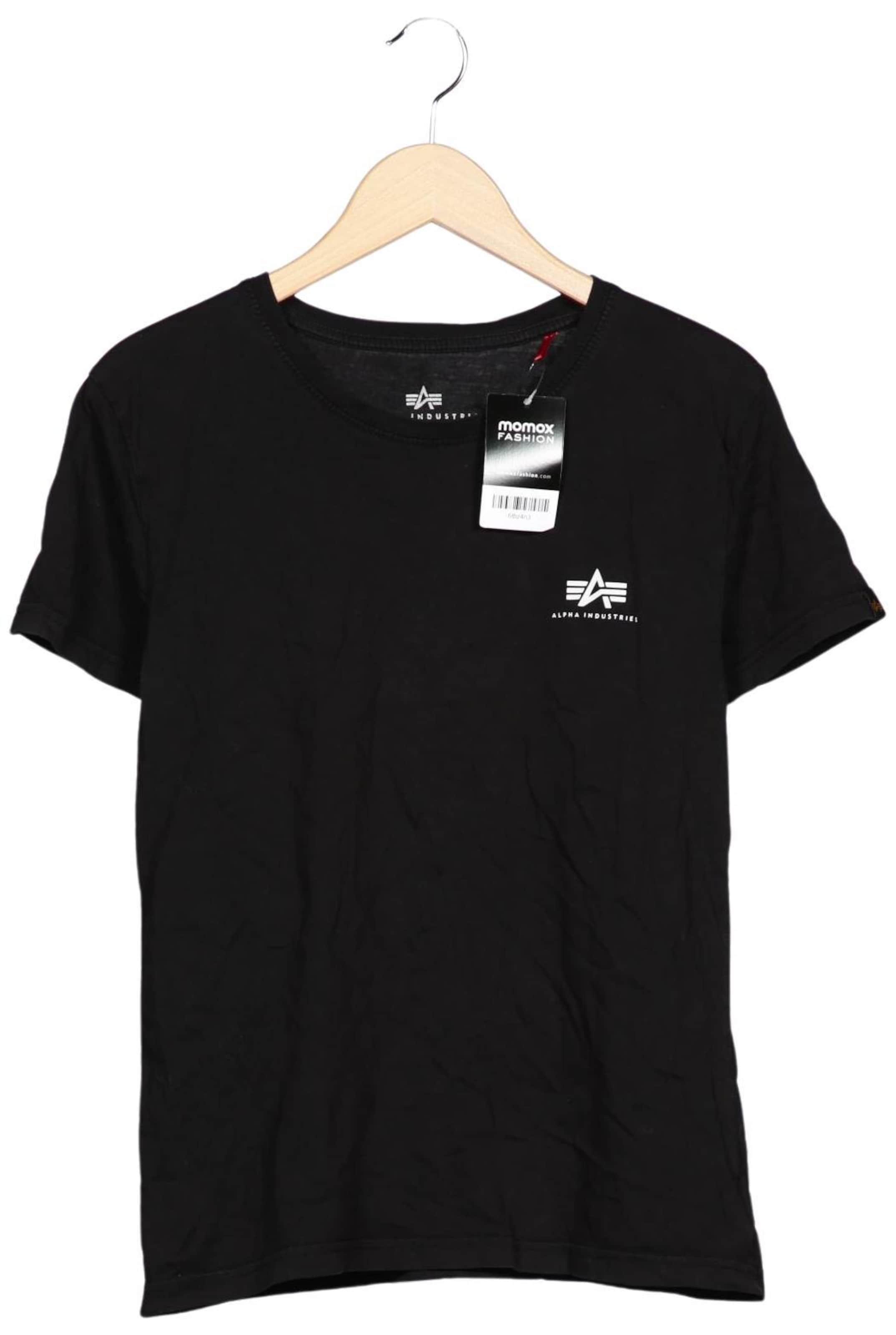 ALPHA INDUSTRIES Top & Shirt in L in Black: front