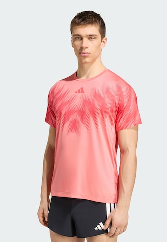 ADIDAS PERFORMANCE Functioneel shirt 'Adizero Aspyre' in Roze: voorkant