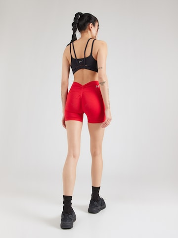 NEBBIA Skinny Sportbyxa i röd