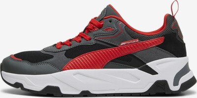 PUMA Sneaker in dunkelgrau / rot / weiß, Produktansicht