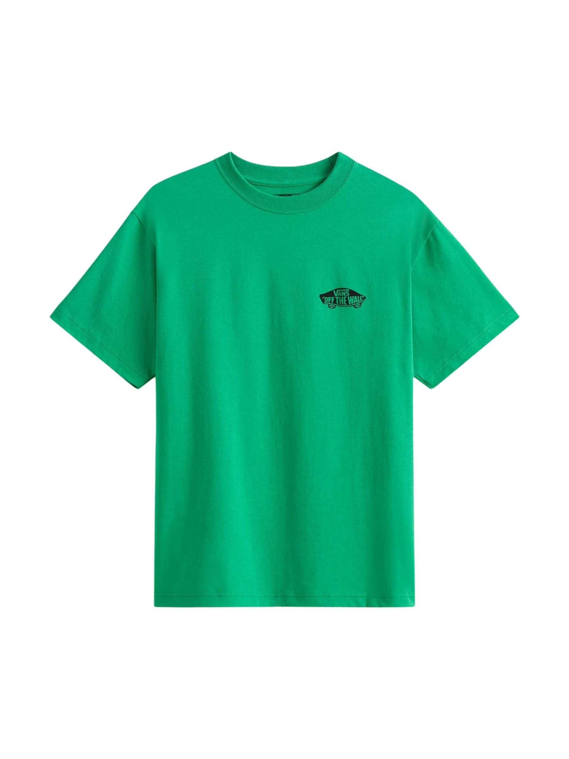 VANS Shirt 'VANS DOUBLE STANDARD SS TEE T-SHIRT' in Groen: voorkant