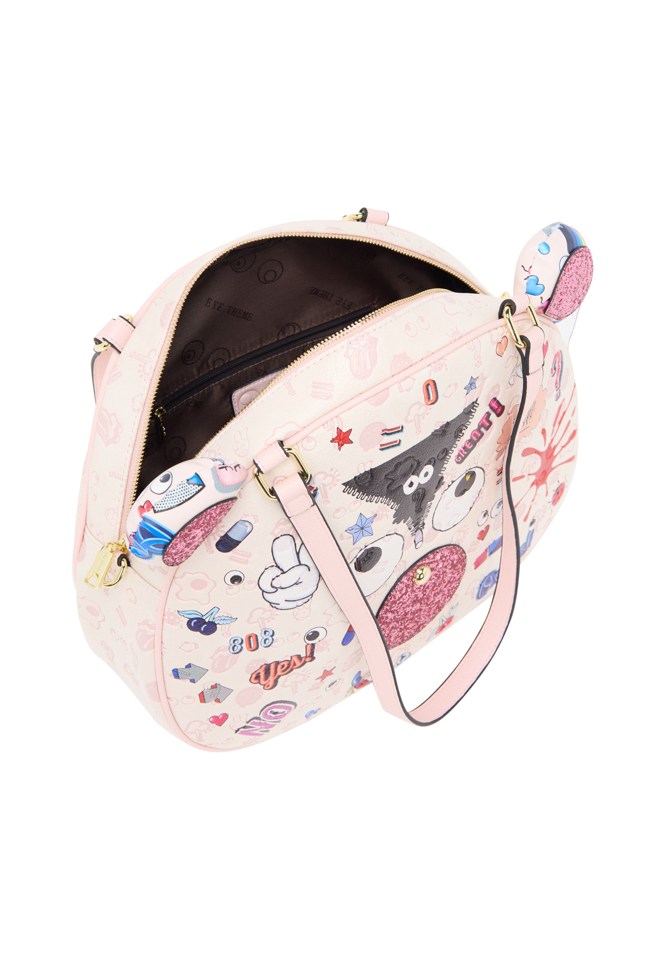 Sac bandoulière MYMO en rose