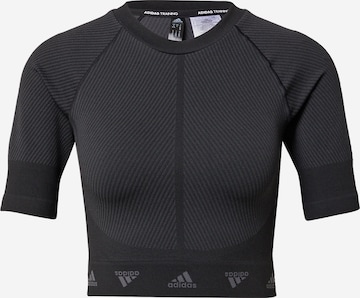 ADIDAS SPORTSWEAR Performance Shirt 'Aero ' in Black: front