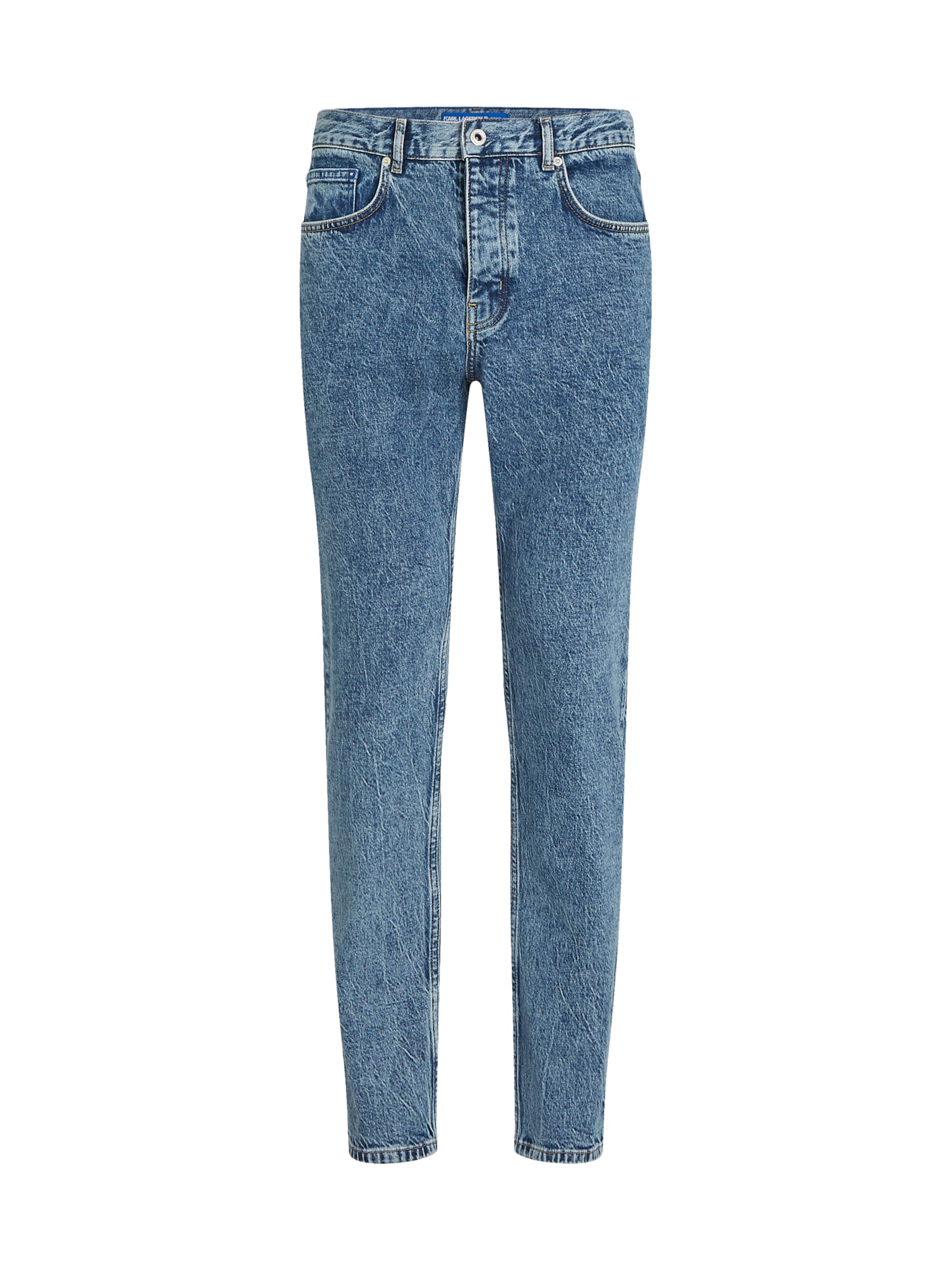 KARL LAGERFELD JEANS Tapered Jeans i blå: framsida