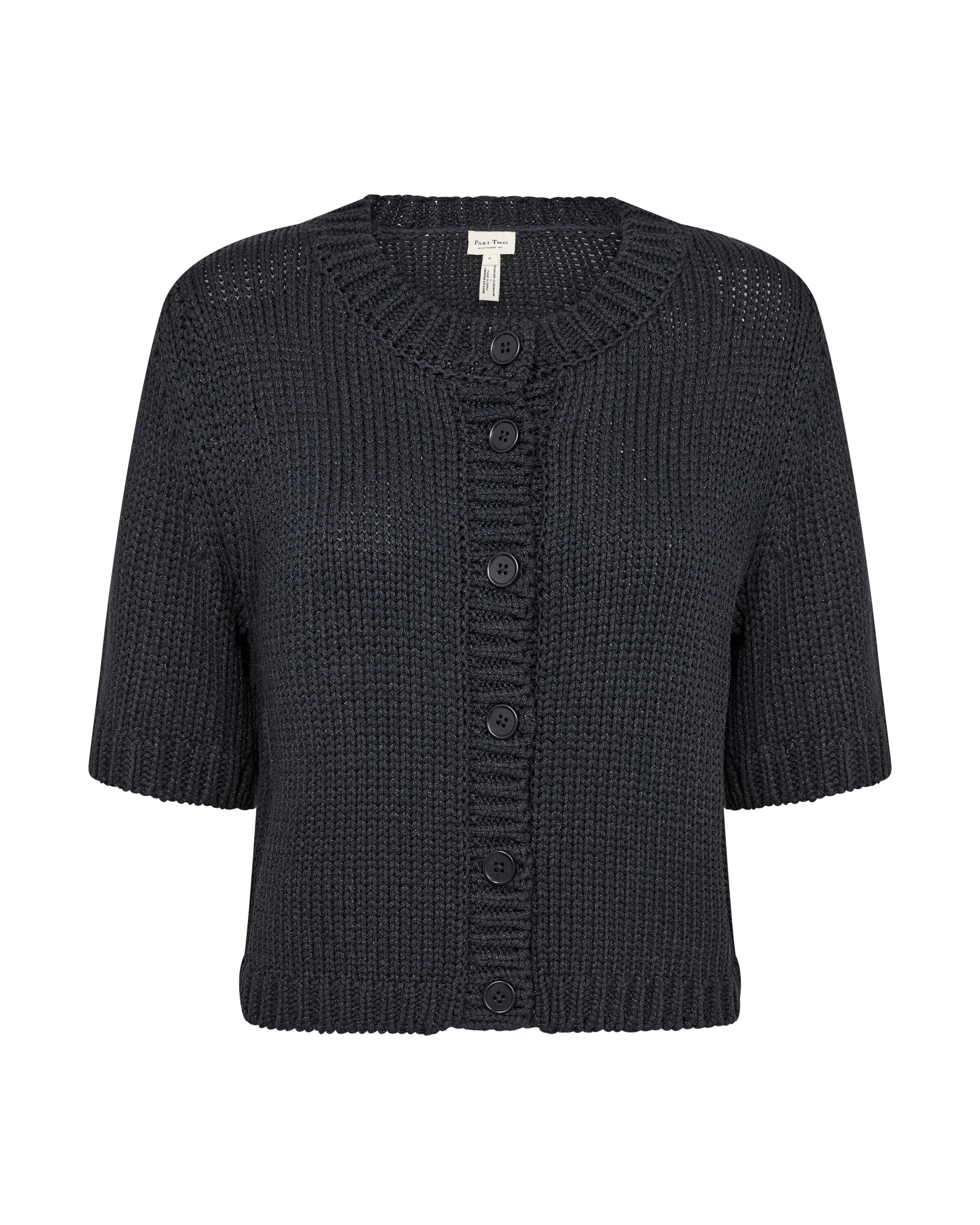 Part Two Strickjacke 'NatheliePW' in Blau: Vorderseite