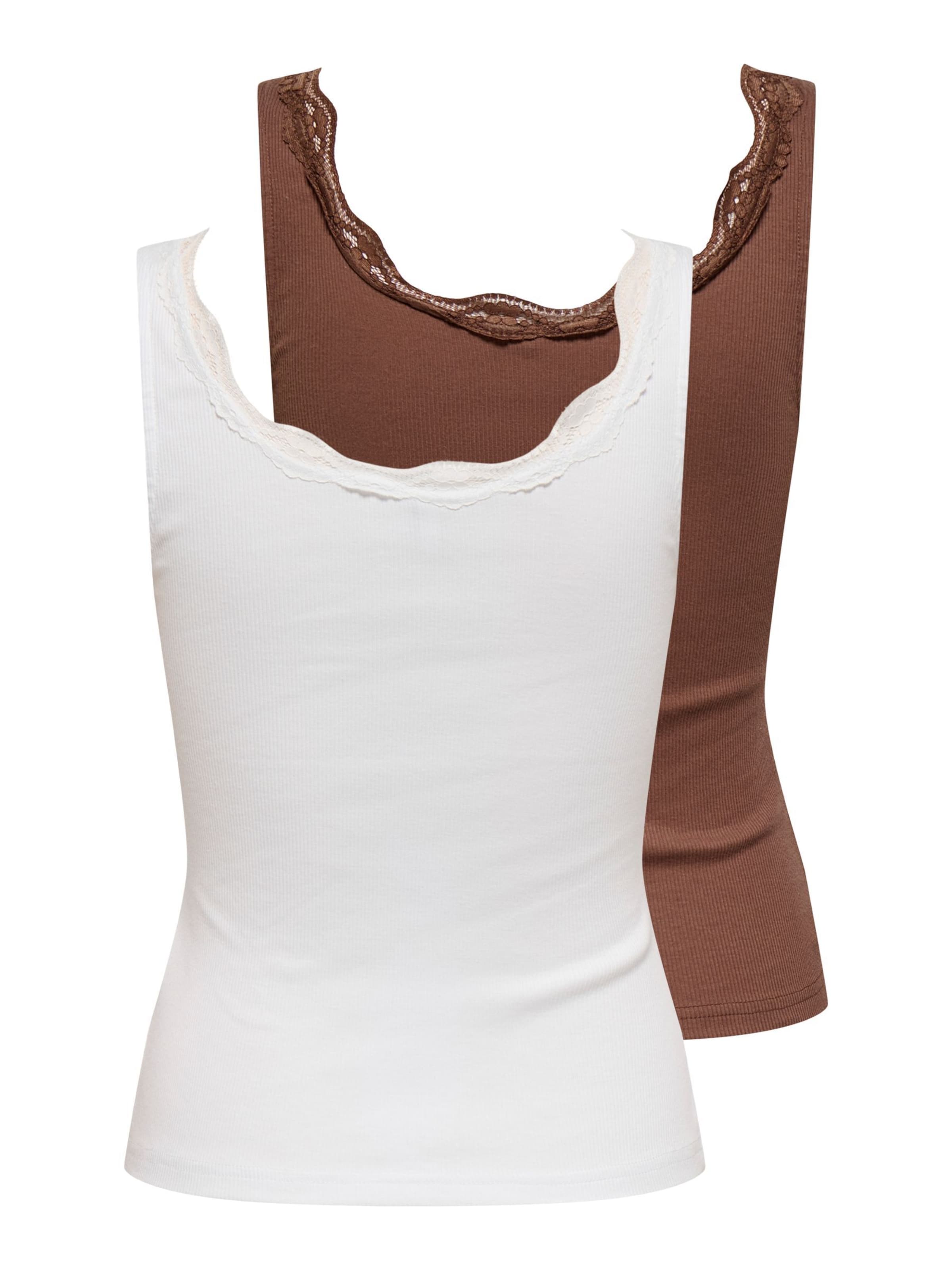 Haut 'ONLTine' ONLY en marron