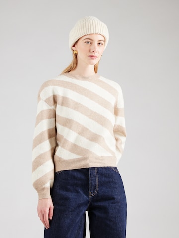 VERO MODA Sweater in Beige: front