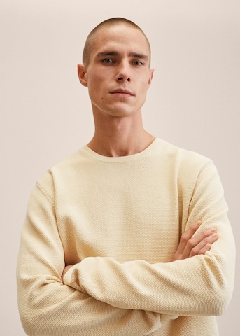 MANGO MAN Pullover 'Avena' in Beige